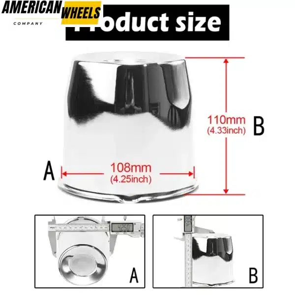 4.25 Push Through Center Caps for 4.25" Bore 2xClosed-end 2xOpen-end - 20274310CH=[74034+74217CH]x2 - Image 5