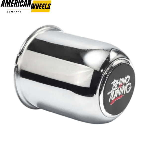 81mm 3.19in Push Through Center Cap Chrome Carbon Steel (Iron) Available  - (20274071+20220970)x1 - Image 2