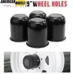 81mm(3.19in) Push Through Center Cap for 3.19" Center Bore 3.78" Tall Trailer/Truck Rims Wheel Hub Cap - 20274166HB - Image 3