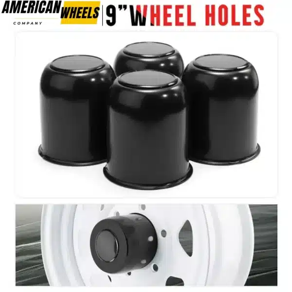 81mm(3.19in) Push Through Center Cap for 3.19" Center Bore 3.78" Tall Trailer/Truck Rims Wheel Hub Cap - 20274166HB - Image 3