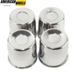 4.25in Stainless Steel Trailer Center Cap Push Thru for 4.25in Bore Rims - 20274333