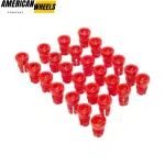 100pcs 10mm 0.39in Wheel Rivets Nuts Lip Replacement For 7.9mm 0.31in Nut Hole - 23112155 - Image 2