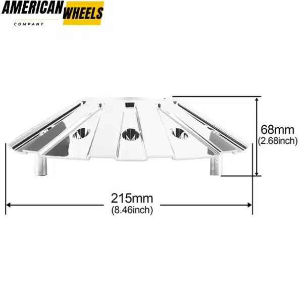 215mm(8 7/16in) Hub Cap for KMC Monster 778 Center Cap XD #846L215 - 20274179 - Image 4