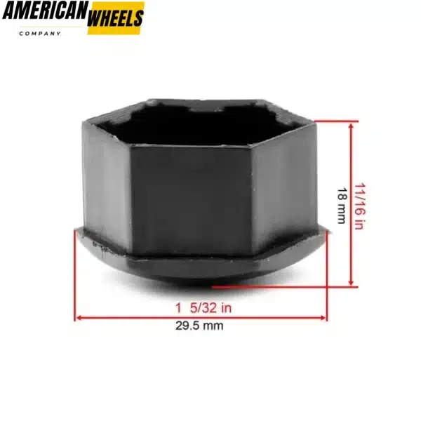 100PCS Tesla Black Wheel Rim Nut Dust Caps For Model3 ModelY - 20213203 - Image 4