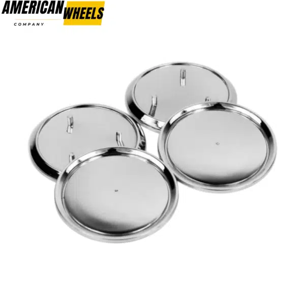 4pcs OZ 63mm 2 15/32in Wheel Center Caps #M643 Silver - 20214030B - Image 2