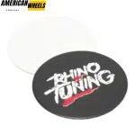 4pcs RHINO TUNING 50mm 1 31/32in Center Cap Stickers Aluminum - Image 3