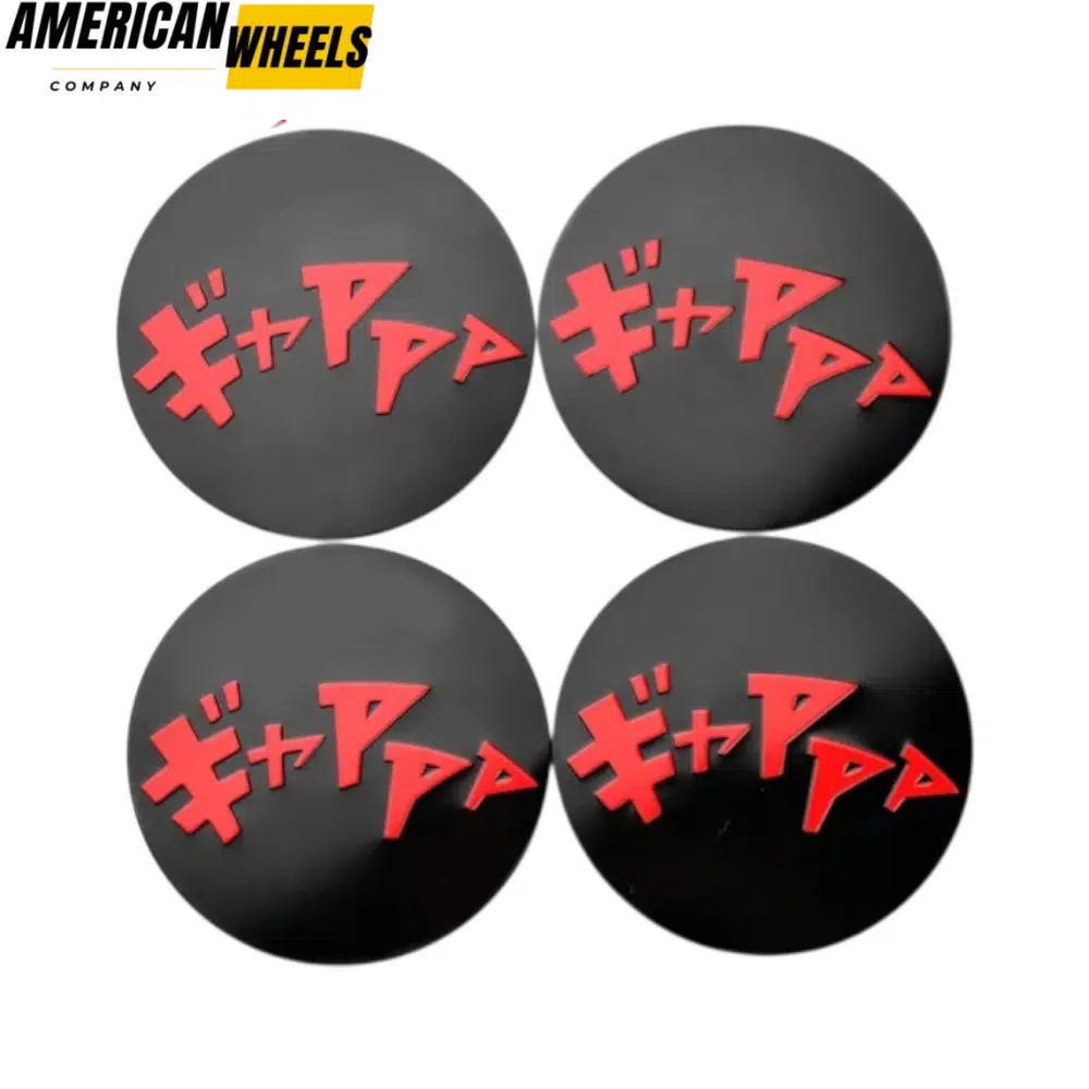 0e98a8d1-6eef-4ae7-92ad-9a3490b4296d 4pcs 50mm 1 31/32in Drift Onomatopoeia Wheel Center Sticker Aluminum - 20214417 - Image 1
