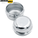 4pcs Metal 57mm 2 7/32in Wheel Center Caps Chrome - Image 4