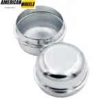 4pcs Metal 57mm 2 7/32in Wheel Center Caps Chrome - Image 4