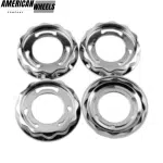 4pcs BBS 101mm 3 31/32in Wheel Center Cap Parts #09.24.383 Black Chrome - 20214674BC - Image 4