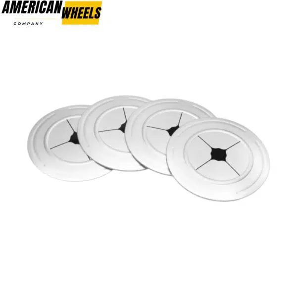 4pcs DIY 64.5mm 2 17/32in Wheel Center Sticker Aluminum - 20220961 - Image 2