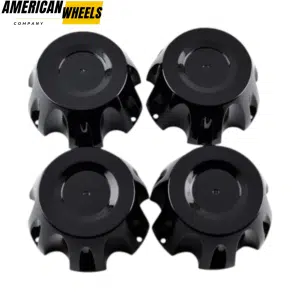 4pcs 137mm(5 6/16in) Black Wheel Center Cap for C-018 Hub Cover - 20214748