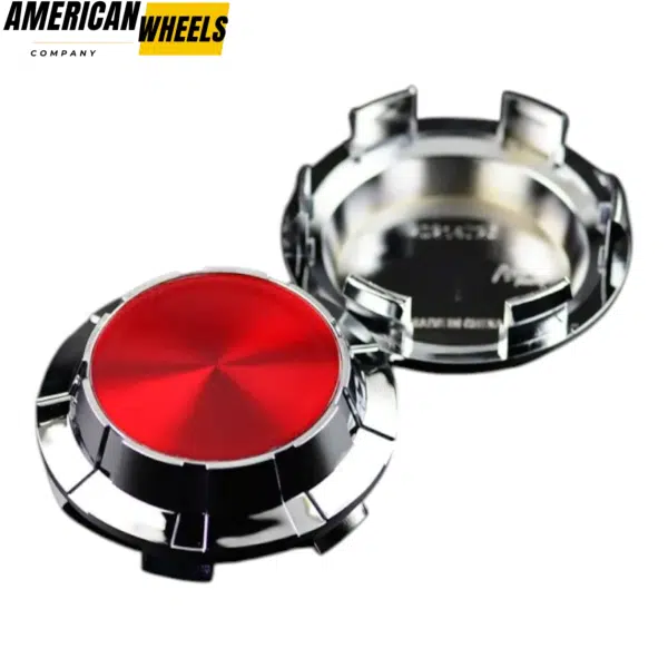 4pcs GMC Cadillac Chevy 83mm 3 1/4in Wheel Center Caps #19333200 Red Label Silver Base - 20214949CHR[14618RD+14726CH]x4 - Image 5