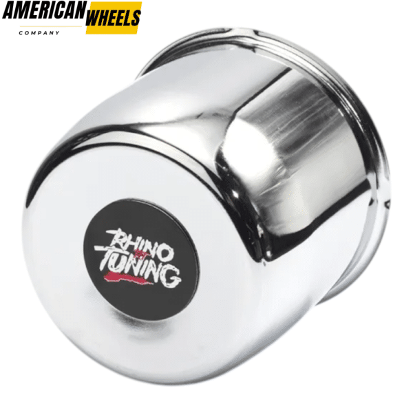 108mm 4.25in Push Through Center Cap Chrome Carbon Steel (Iron) Available - Image 3