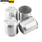 83mm 3.27 Push Through Center Cap for 3.27" Bore 3.72" Tall Truck RV Trailer - 20274301SV