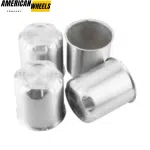 83mm 3.27 Push Through Center Cap for 3.27" Bore 3.72" Tall Truck RV Trailer - 20274301SV