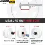 4.25 Push Through Center Caps for 4.25" Trucks Trailers Rims Bore 3.66" Height - 20274169 - Image 2