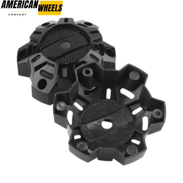 Monster Rims Wheel Center Caps for Mags 15x7 6 Hole Rims 138mm 5.43in Black - 20214679HB - Image 2