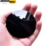 4pcs BMW 78mm 3 1/16in Wheel Sticker Aluminum - Image 4