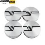 Skoda Center Caps 56mm 2.2In For #5JA 601 151A - 20214468[14467+13901]x4