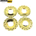 4pcs BBS 151mm 5 15/16in Wheel Center Cap Parts #09.24.038 Gold - 20214671GD - Image 2