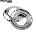 4pcs BBS 154mm 6 1/16in Wheel Center Fitment #09.23.502 Black Chrome - 20214670BC - Image 2