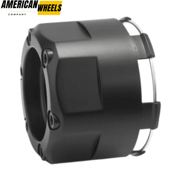 80mm 3.15in Fuel Wheel Center Cap 1003-47B Matte Black - 20274177 - Image 5