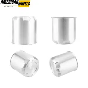 5.15 Push Through Center Caps for 5.15" Bore 5.35" Tall Aluminum - 20274302SV