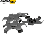 4pcs Tesla Model3 167mm 6 9/16in Wheel Center Caps Carbon Pattern - 20274108CF - Image 3