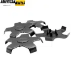 4pcs Tesla Model3 167mm 6 9/16in Wheel Center Caps Carbon Pattern - 20274108CF - Image 3