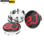 Gragon Emblem Snap-On Subaru Audi Wheel Center Caps For Rims 61mm (2.40in) - Image 3