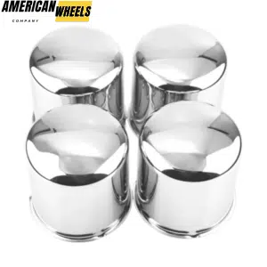 83mm(3.27in) Push Through Center Cap for 3.27" Trailer/Truck Rims Center Bore 3.5" Tall Hub Covers - 20274218CH