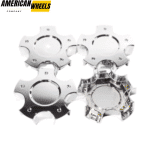 Chevrolet Corvette Z06 Ford F-150 Lightning Standard Wheel Center Caps 5 Spoke 120mm 4pcs - 20274201