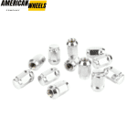 16pcs Universal Chrome Lug Nuts For Nissan Haval GWM Wheels - 23112217