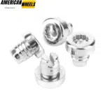 100pc 12mm Universal Wheel Rivets Nuts Rim Lip Replacement - 23112199CH - Image 2