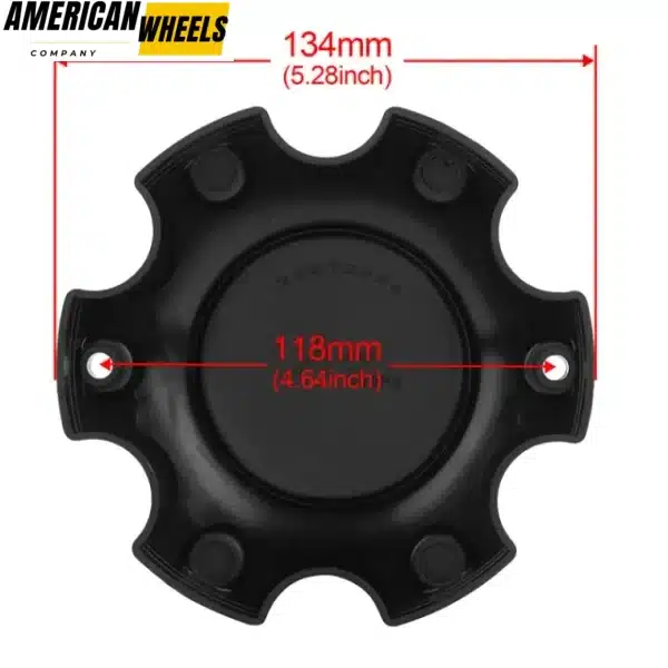 4pcs 134mm 5 1/4in for 6 Lug Ultra Motorsports Center Caps #89-9765 - 20272026 - Image 5