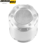 108mm(4.25in) Push Through Center Cap for Trailer/Truck Aluminum Car Rims Hubcap - 20274216SV - Image 2