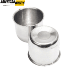 108mm(4.25in) Truck Push Through Center Cap Stainless Steel Fit For 4.25" Center Bore 3.66" Tall Hub Cap - 20274112 - Image 4