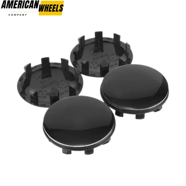 4pcs 58mm 2.28in for Kia Tesla Wheel Center Caps #52960-3W200 #6005879 #6005879-00-A - 20277114BK[13332+13708BK] - Image 2