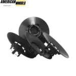 156mm 6.14in Tesla Wheel Center Cap Model Y - 20274192BKx4 - Image 2