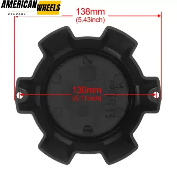 4pcs 138mm/5.43in Wheel Center Caps for Ion Alloy and Mayhem Wheels C612102CAP / C10802002B / C10802002C / C101711 - 20213565MB - Image 5