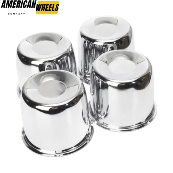 111mm 4.35in Push Through Center Caps for 4.35in Center Bore 3.54in Tall Trailer Wheels Center Cap - 20274159x1 - Image 2