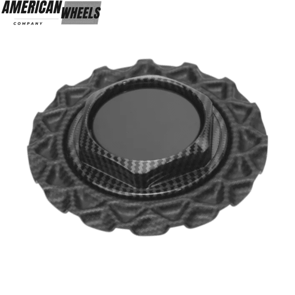1pc BBS 151mm 5 15/16in Wheel Center Cap #09.24.038 Combination Carbon Fiber - 20277083C - Image 3