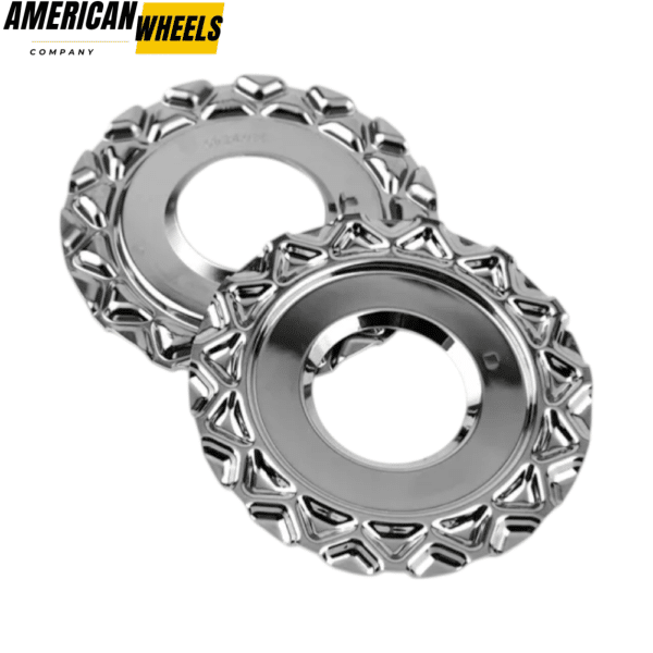 4pcs BBS 151mm 5 15/16in Wheel Center Cap Parts #09.24.038 Black Chrome - 20214671BC - Image 3