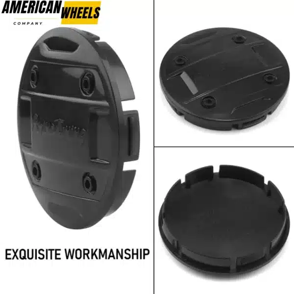56mm 2.2in Volkswagen Golf R32 GTI Jetta Wheel Center Caps 1J0 601 171 4pcs - 20274172 - Image 4