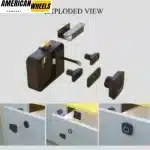 3D Fingerprint Electronic Smart Keyless Entry Drawer Locker for Home/ Office Cabinet Lock - 21738012 - Image 4