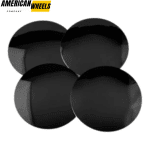 4pcs BMW 78mm 3 1/16in Wheel Sticker Aluminum