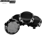 4pcs RhinoTuning 75mm(2.95in)/68mm(2.68in) Wheel Center Caps for Benz O.Z Honda Wheel Rims #S300 #S350 #C200 - 20214725BKx4 - Image 4