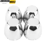 4PCS 2.75" Bore Dome Wheel Center Cap for OD: 72.5mm(2.85") ID:70mm(2.75") - 20272035