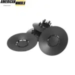 156mm 6.14in Tesla Wheel Center Cap Model Y - 20274192BKx4 - Image 3